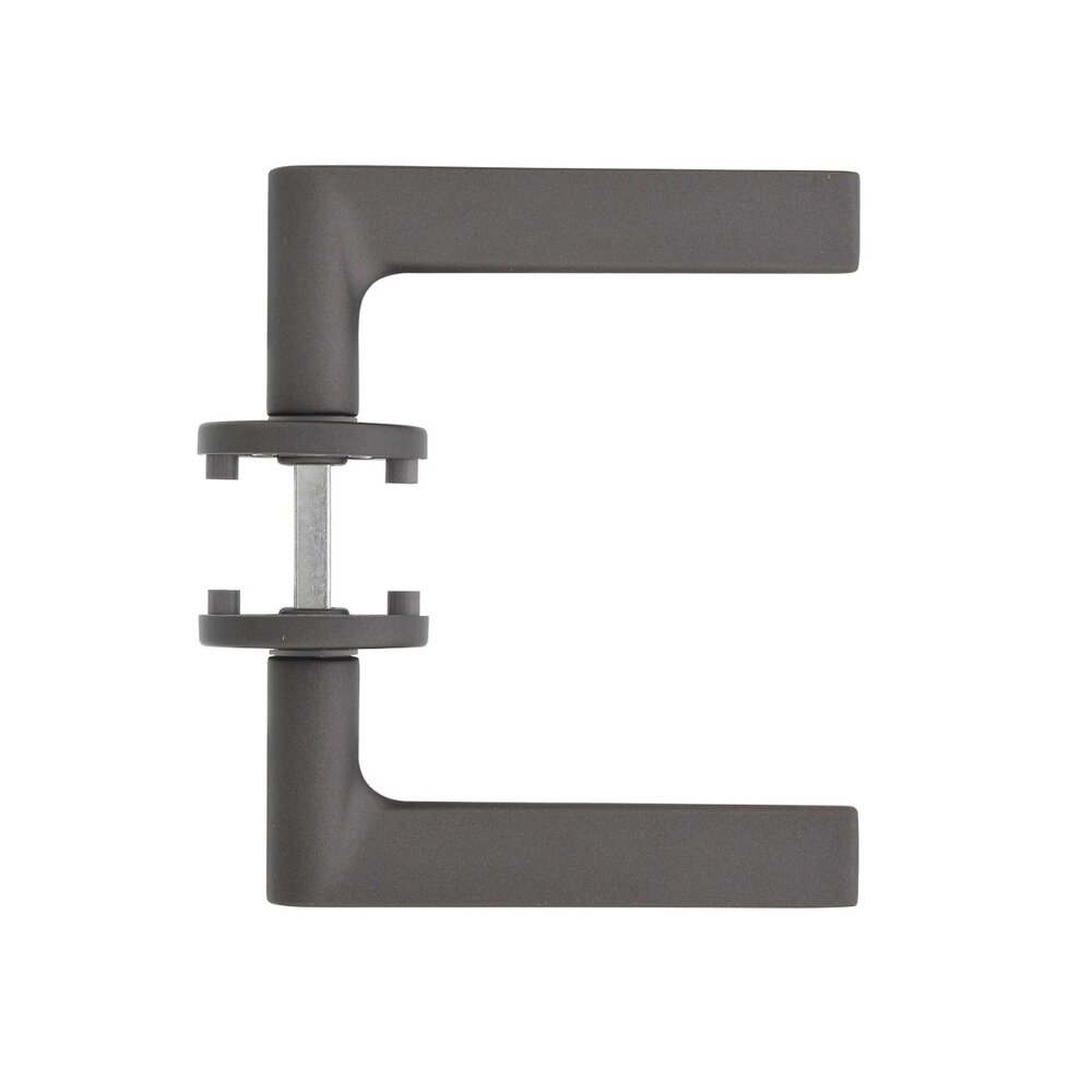 Intersteel Deurklink Tiga met rozet grijs Intersteel Deurklink Tiga met rozet grijs