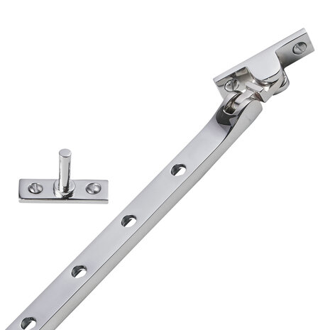 De Oude Deurklink Raamuitzetter Deco in mat geborsteld  nikkel De Oude Deurklink Raamuitzetter Deco in mat geborsteld  nikkel