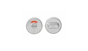 Intersteel WC slot rond plat RVS Intersteel WC slot rond plat RVS