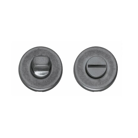 Intersteel WC slot rond oud grijs Intersteel WC slot rond oud grijs