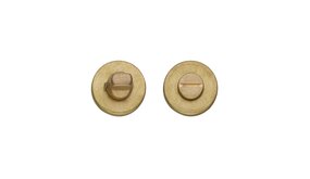 Intersteel WC slot rond messing getrommeld Intersteel WC slot rond messing getrommeld