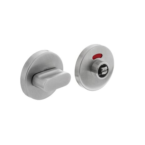 Intersteel WC slot rond met stiftbediening geborsteld RVS Intersteel WC slot rond met stiftbediening geborsteld RVS