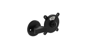 Intersteel WC slot George vrij/bezet zwart Intersteel WC slot George vrij/bezet zwart