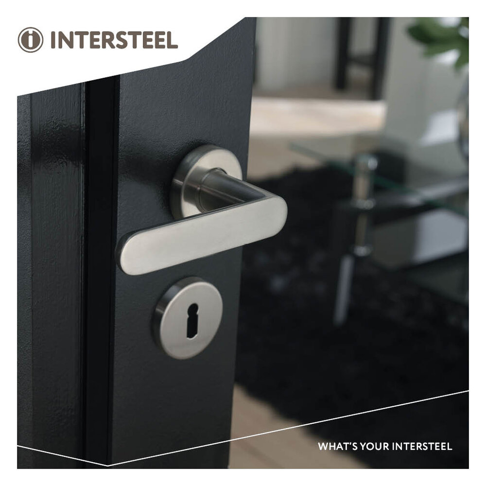 Intersteel Sleutelrozet rond verdekt geborsteld RVS Intersteel Sleutelrozet rond verdekt geborsteld RVS