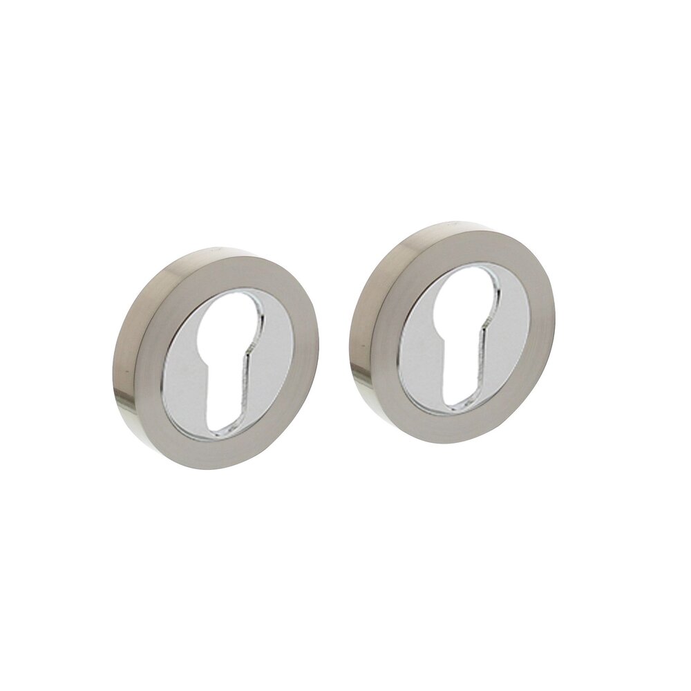 Intersteel Cilinderrozet rond chroom Intersteel Cilinderrozet rond chroom