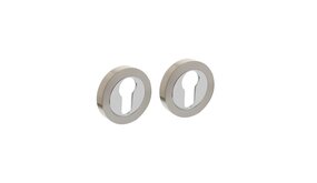 Intersteel Cilinderrozetten rond chroom