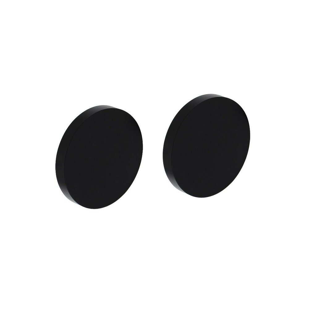 Intersteel Rozet blind 55x8mm aluminium zwart