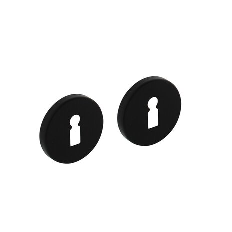 Intersteel Sleutelrozet 50x7mm aluminium zwart