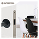 Intersteel Woningbouw magneet badkamer/toilet slot geborsteld RVS 63/8mm Intersteel Woningbouw magneet badkamer/toilet slot geborsteld RVS 63/8mm