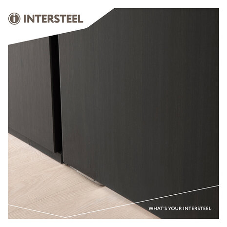 Intersteel Taatsdeurscharnier tot 75 kilo geborsteld RVS Intersteel Taatsdeurscharnier tot 75 kilo geborsteld RVS