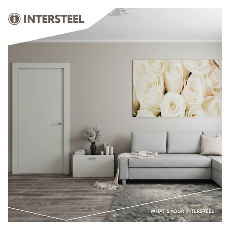 Intersteel Scharnier 130x30mm fiberglas onzichtbaar nikkel 3D verstelbaar Intersteel Scharnier 130x30mm fiberglas onzichtbaar nikkel 3D verstelbaar