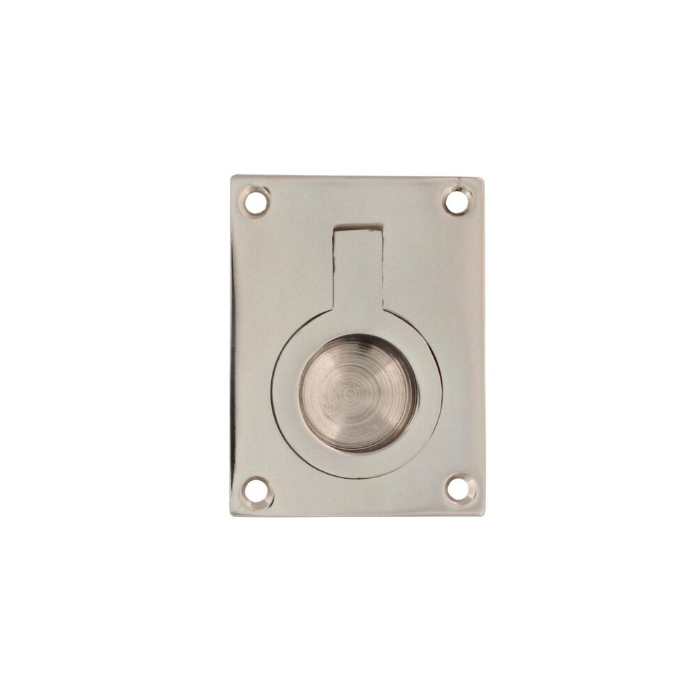 Intersteel Luikring rechthoekig 50 x 39mm nikkel Intersteel Luikring rechthoekig 50 x 39mm nikkel