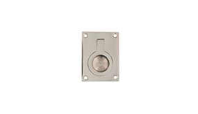 Intersteel Luikring rechthoekig 41 x 31mm nikkel Intersteel Luikring rechthoekig 41 x 31mm nikkel