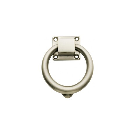 Intersteel Deurklopper rond 107mm nikkel mat Intersteel Deurklopper rond 107mm nikkel mat