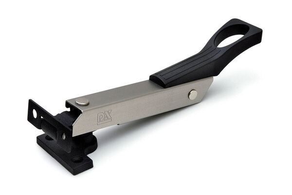 Dulimex - Boven Raamuitzetter wegdraaibaar in geborsteld RVS Dulimex - Boven Raamuitzetter wegdraaibaar in geborsteld RVS