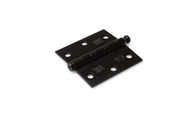 Dulimex Kogellagerscharnier rechte hoeken RVS zwart tot 40 kilo Dulimex Kogellagerscharnier rechte hoeken RVS zwart tot 40 kilo