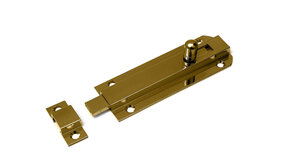 Dulimex Profielschuif vlak 35x100 messing Dulimex Profielschuif vlak 35x100 messing