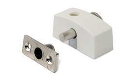 Dulimex Oplegslot smal buitendraaiend SKG1 wit Dulimex Oplegslot smal buitendraaiend SKG1 wit