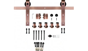 Loftdeur Schuifdeursysteem set Rose Gold 200cm Loftdeur Schuifdeursysteem set Rose Gold 200cm