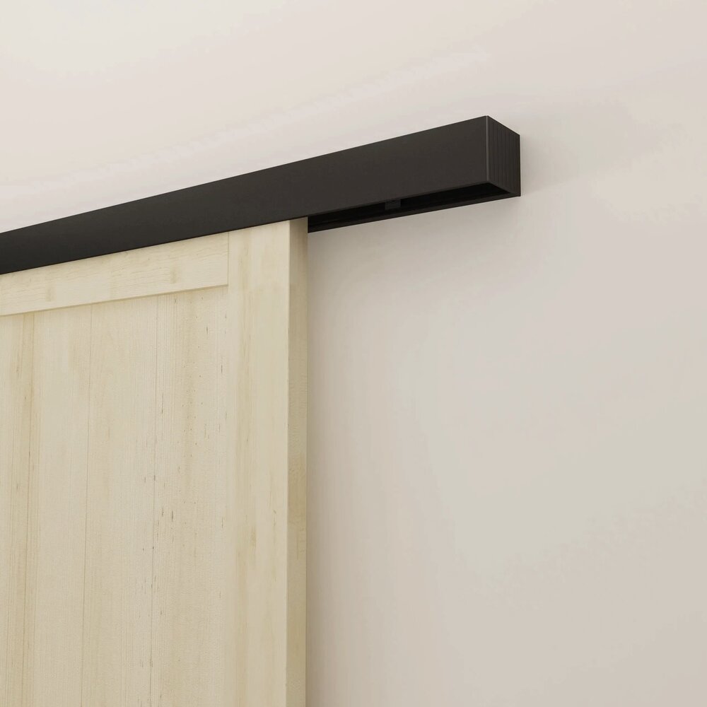 Loftdeur Schuifdeursysteem Modern zwart 200/240cm plafondmontage Loftdeur Schuifdeursysteem Modern zwart 200/240cm plafondmontage