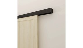Loftdeur Schuifdeursysteem Modern zwart 200/240cm plafondmontage Loftdeur Schuifdeursysteem Modern zwart 200/240cm plafondmontage