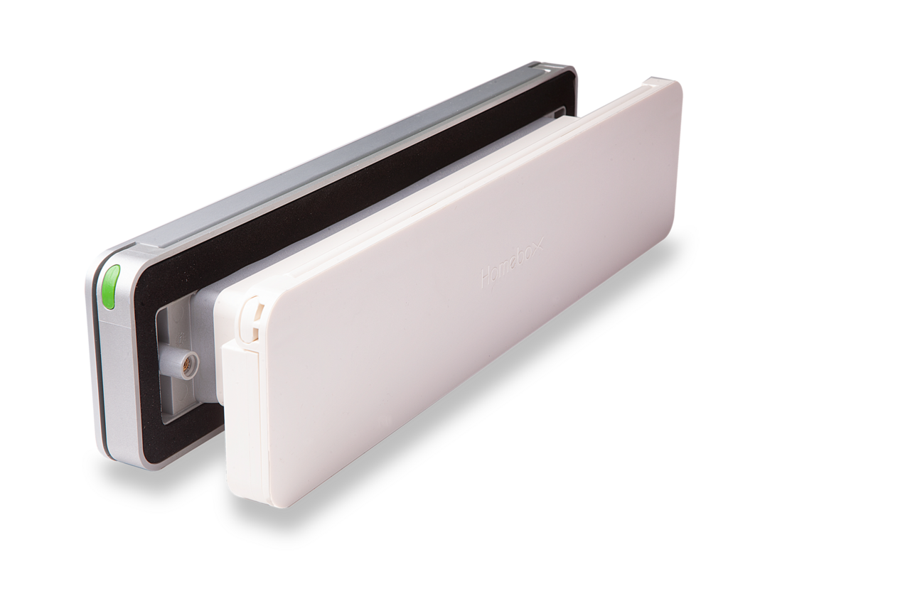 Homebox Homebox brievenbus - geborsteld aluminium buitendeel Homebox Homebox brievenbus - geborsteld aluminium buitendeel