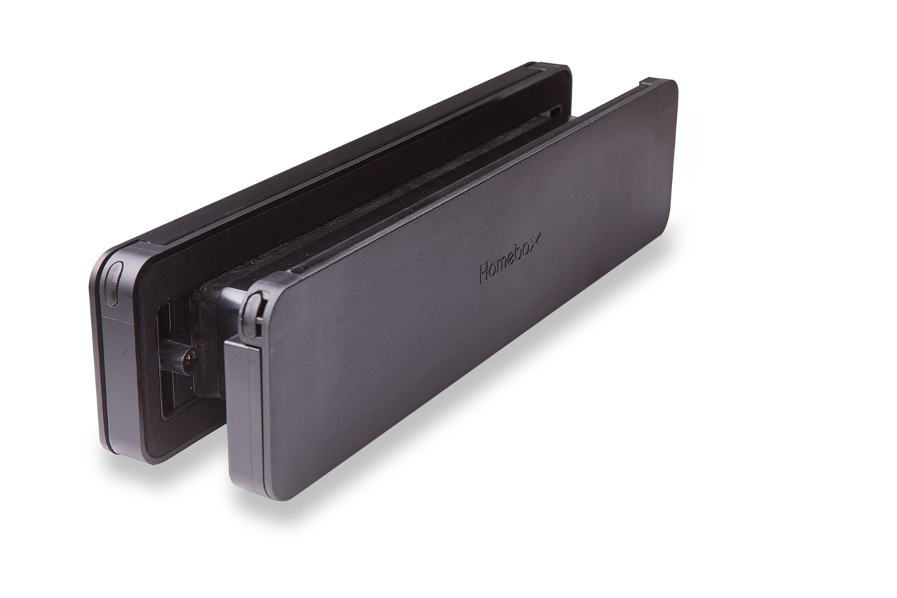 Homebox Homebox brievenbus - zwart aluminium buitendeel Homebox Homebox brievenbus - zwart aluminium buitendeel
