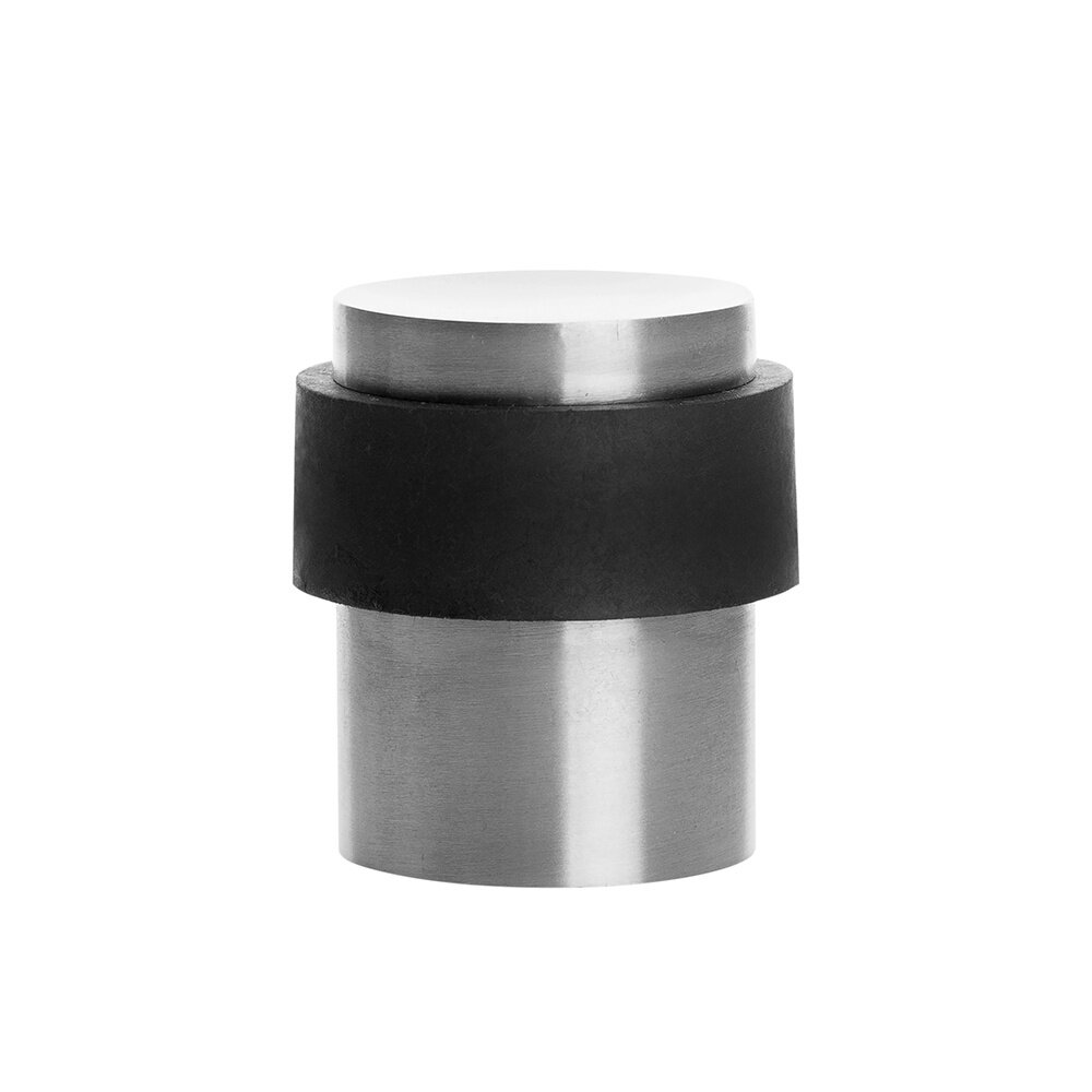 Mooi Deurbeslag Deurstopper mat nikkel voor vloermontage 30x40 mm Mooi Deurbeslag Deurstopper mat nikkel voor vloermontage 30x40 mm