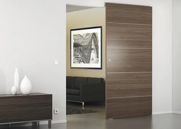 Loftdeur Modern Onzichtbaar schuifdeursysteem Loftdeur Modern Onzichtbaar schuifdeursysteem