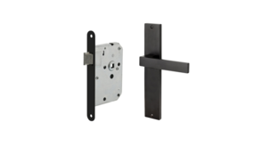 Mooi Deurbeslag Deurbeslag set Lusso met loopslot Mooi Deurbeslag Deurbeslag set Lusso met loopslot