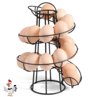 Gaun Eierrekje – 18x18x26 cm - Zwart