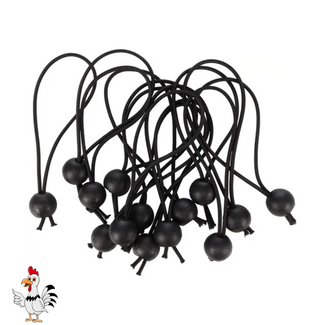 Flamingo Spanelastieken - 16 x 2 x  2 cm