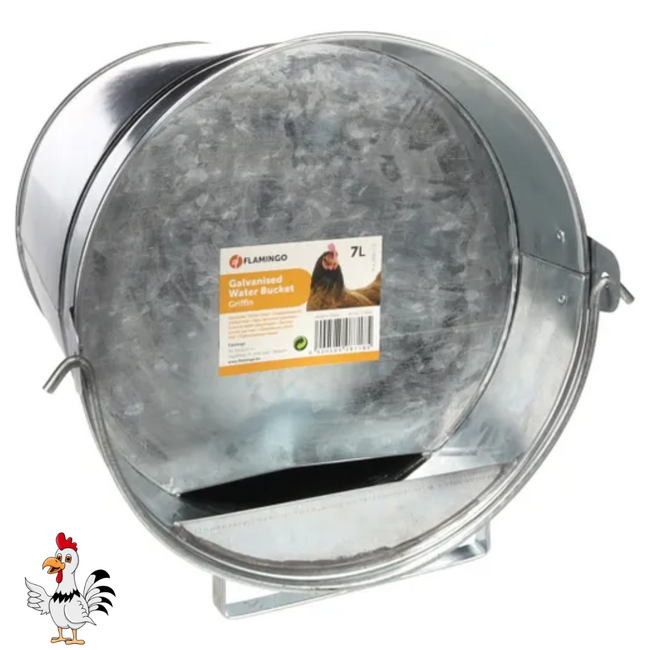 Drinkemmer - Voor kippen en kwartels - 7 liter