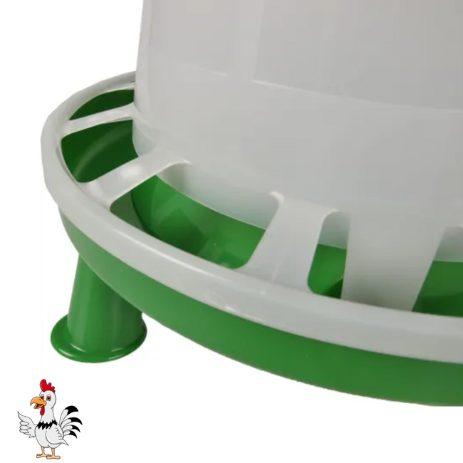 Voersilo  - Voerbak voor Kippen en Kwartels - 3 kg - Groen
