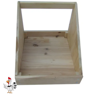 Flamingo Kippenlegbak - 28 x 30 x 25 cm