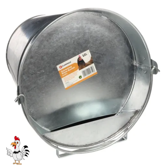Drinkemmer - Handige drinkbak voor kippen en kwartels - 12 liter