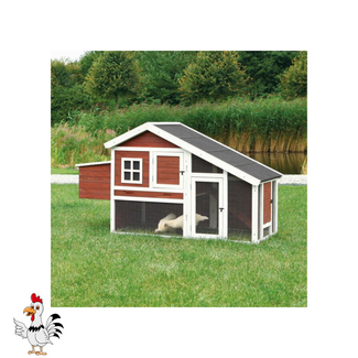 Trixie Kippenhok met ren - 183 x 107 x 80 cm
