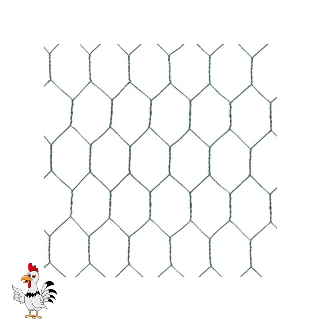 Kippenren - Veilige buitenruimte voor kippen - 4 x 3 x 2 m