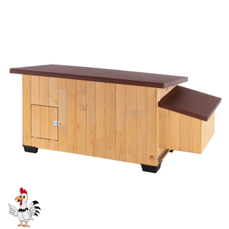 Ferplast Kwartel- en kippenhok – 163,5 x 72 x 77 cm