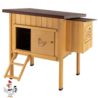 Ferplast Kippenhok – 124 x 98 x 110 cm