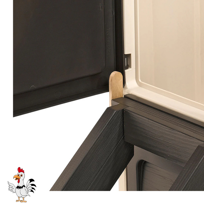 Plastic Kippenhok – Handig verblijf voor kippen - 160 x 139 x 110 cm