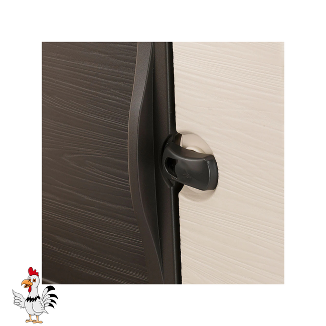 Plastic Kippenhok – Handig verblijf voor kippen - 160 x 139 x 110 cm