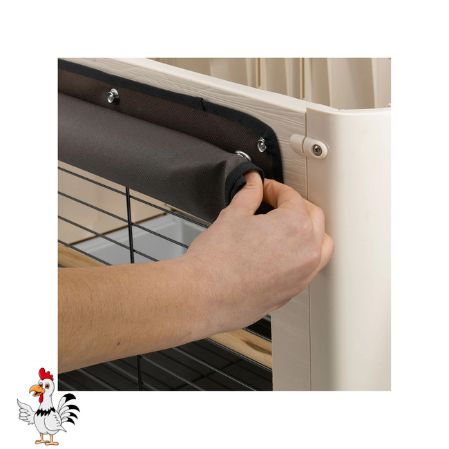 Plastic Kippenhok – Handig verblijf voor kippen - 160 x 139 x 110 cm