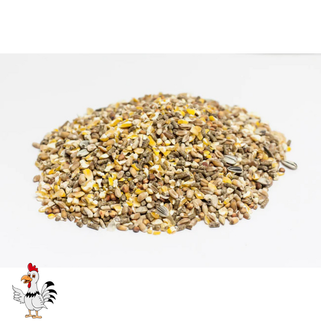 Scharrelgraanmix voor Kippen - Gemengd graan met grit - Grootverpakking - 20 kg