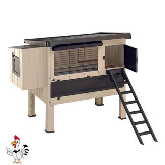 Ferplast Plastic Kippenhok – 140 x 139 x 110 cm