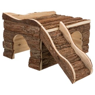 Trixie Huis met trappetje – 38x25x50 cm