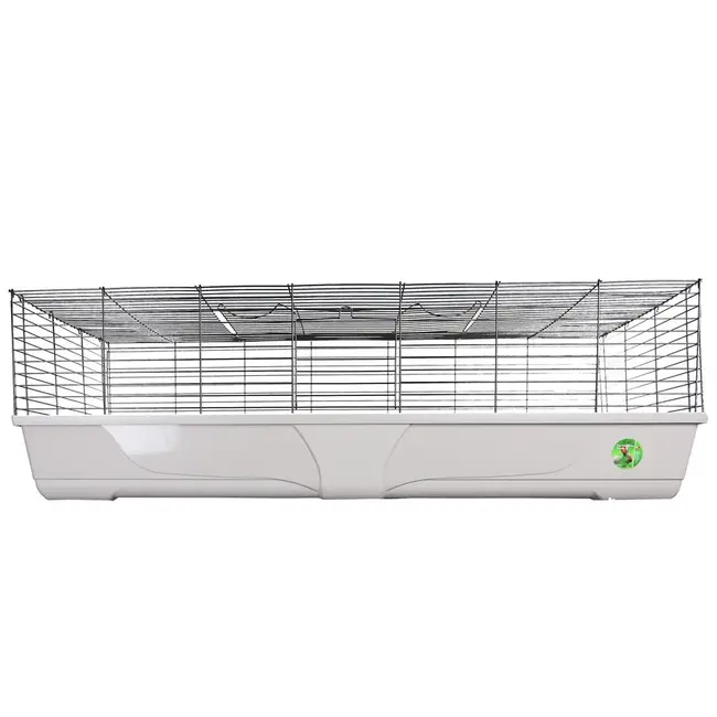 Kuikenverblijf – Speciaal verblijf voor jonge opgroeiende kuikens – 120 x 59 x 46 cm – Grijs