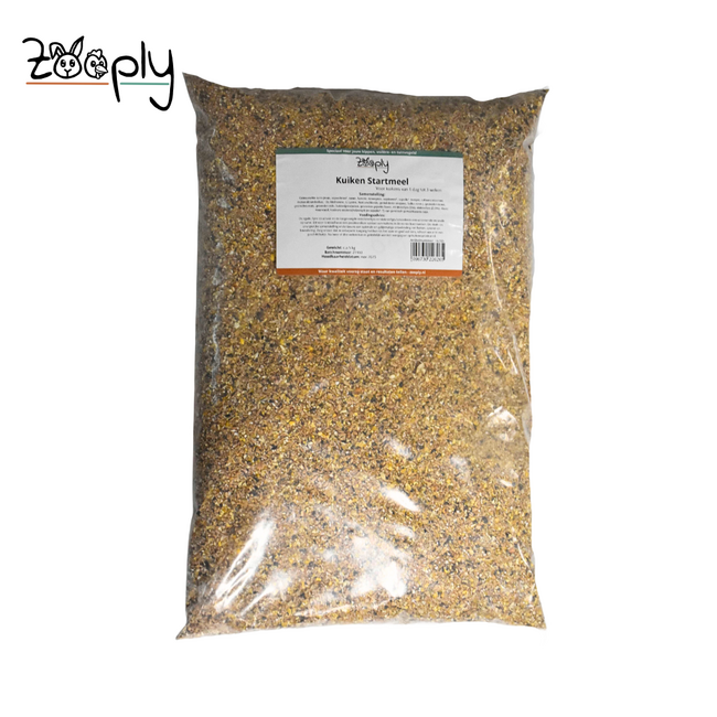 Kuiken startmeel voor kuikens – Speciaal voor kuikens tot ongeveer 3 weken – 5 kg