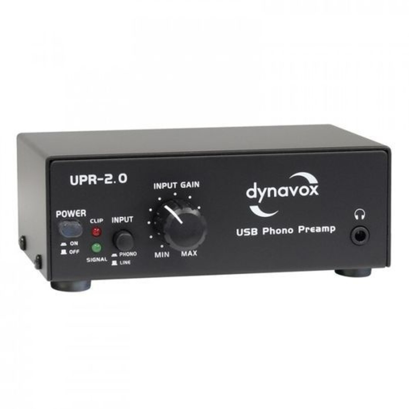 Dynavox Phono voorversterker usb UPR 2.0 zwart