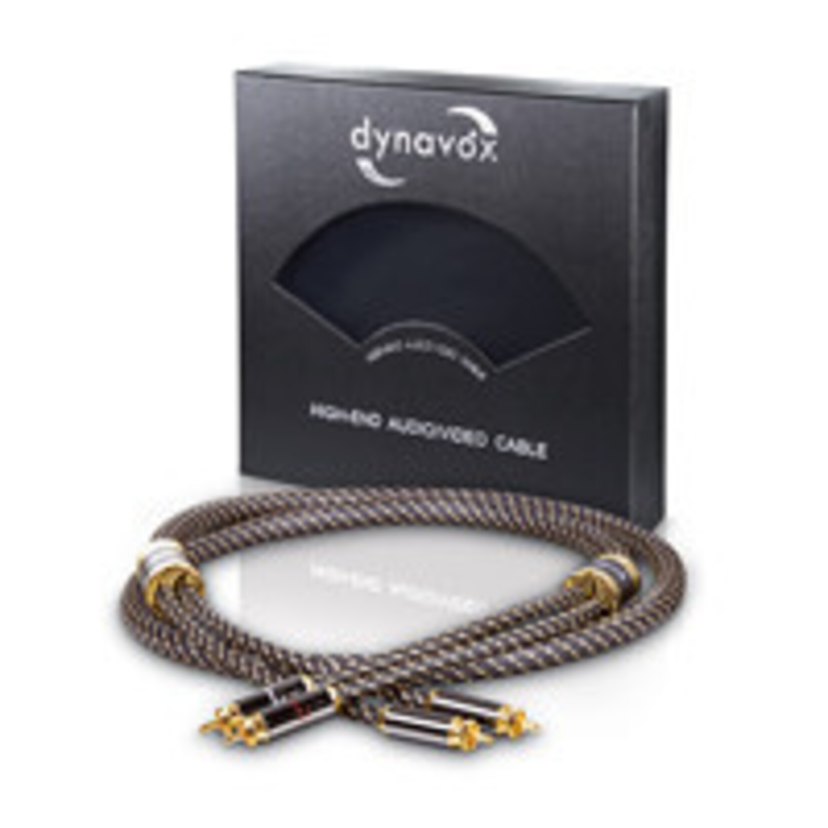 Dynavox Black Line Cinchkabel Stereo 1,5 meter